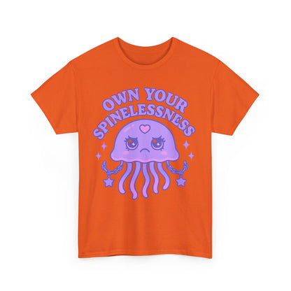 Own Your Spinelessness Fierce Kawaii Jellyfish Empowerment Shirt