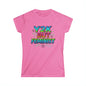 Y2K Glitch Cloth T-Shirt - Y2K BUT FEMINIST | Rainbow Tech Equality Tee | Digital Empowerment Graphic