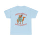 Camiseta con el divertido meme "Fridge Camel Burden" y el divertido meme "Cerebro italiano podrido"