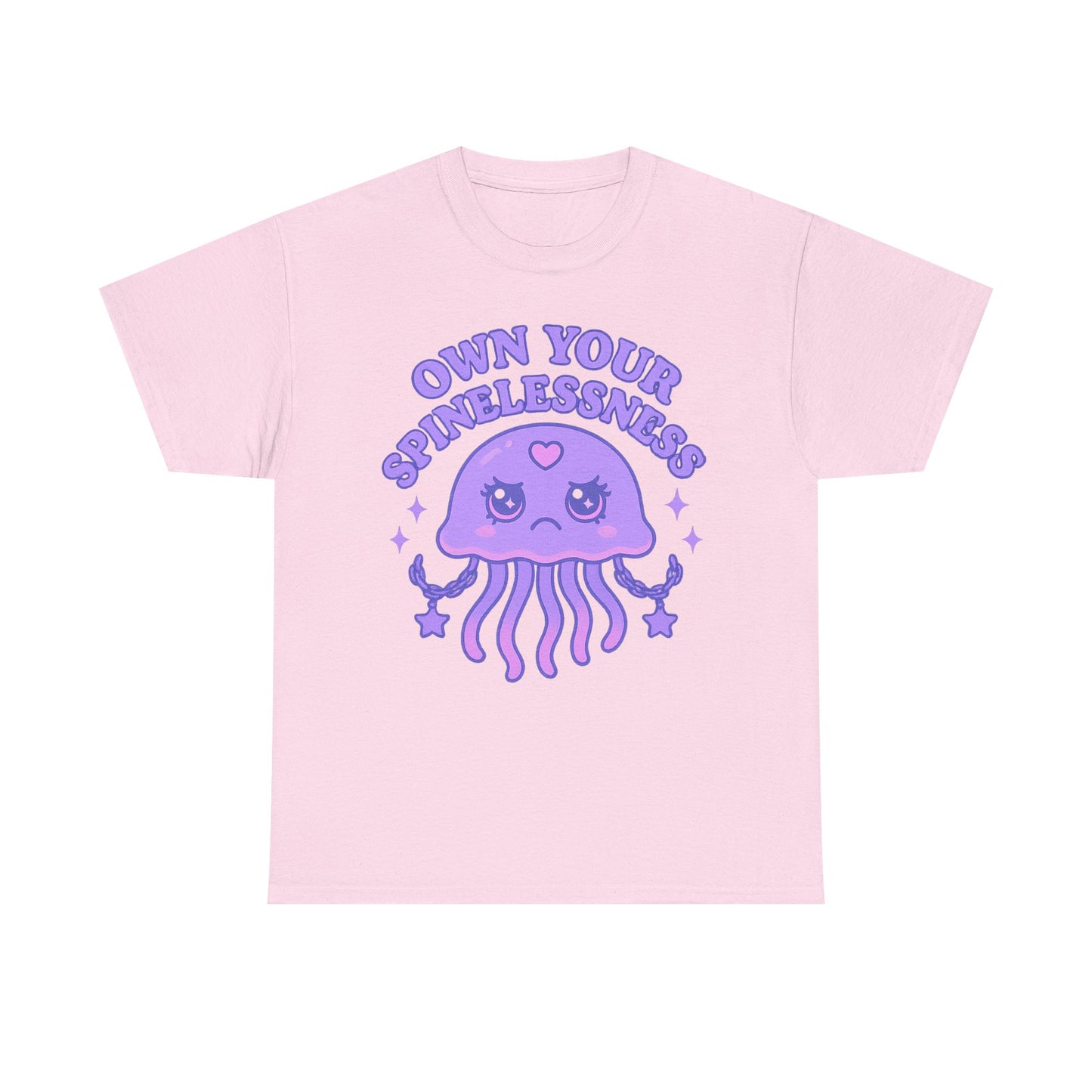 Own Your Spinelessness Fierce Kawaii Jellyfish Empowerment Shirt