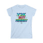 Y2K Glitch Cloth T-Shirt - Y2K BUT FEMINIST | Rainbow Tech Equality Tee | Digital Empowerment Graphic