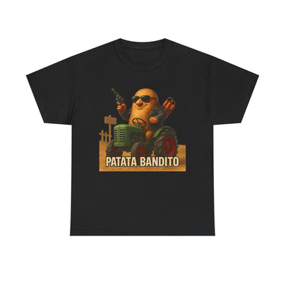 Potato Bandit Funny Potato Meme Gangster Farmer Design