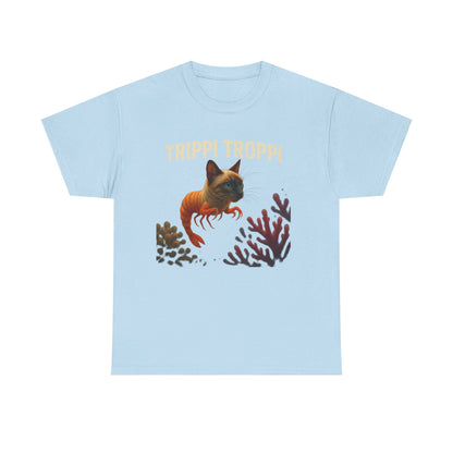 Trippi Troppi Cat Shrimp Meme Funny Italian Brainrot Style Design