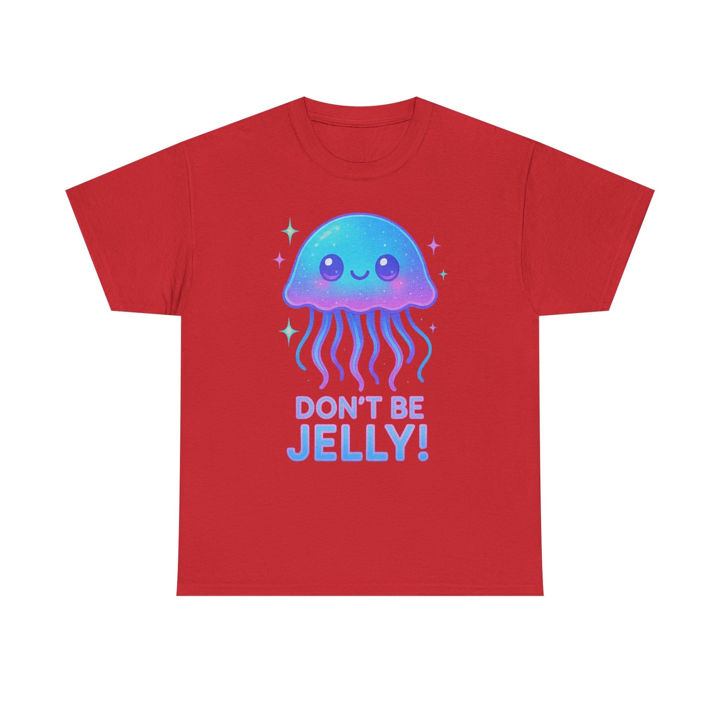 Don t Be Jelly Cute Neon Glow Jellyfish Kawaii T-Shirt Art