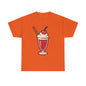 Cherry Soda Float Italian Design Art Retro Diner Milkshake with Whipped Cream and Cherry