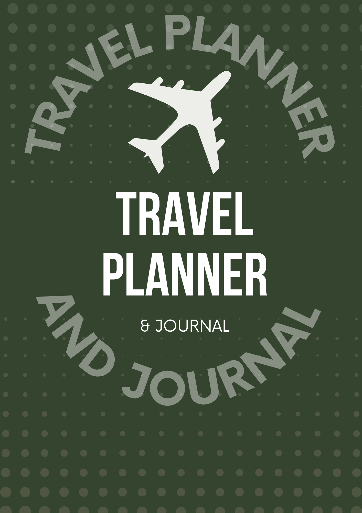Travel Planner Canva Free Editable Template