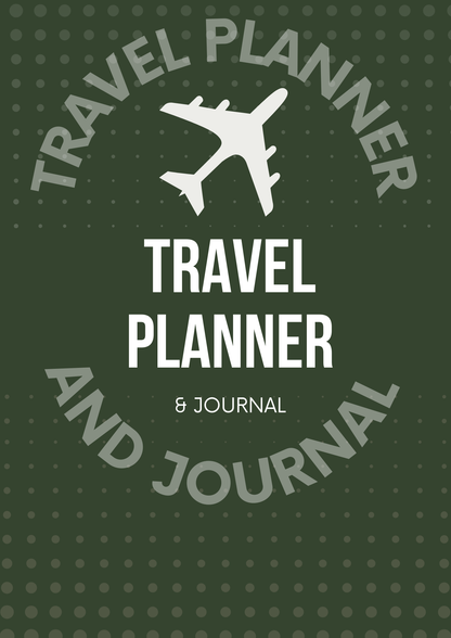 Travel Planner Canva Free Editable Template