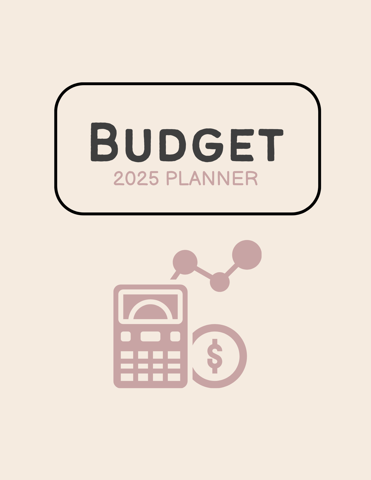 Budget Planner Template for Canva (Free & Pro Compatible)