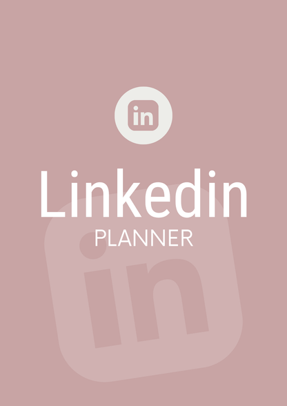 LinkedIn Planner 2025 – Editable Canva Template for Personal Branding & Content Strategy