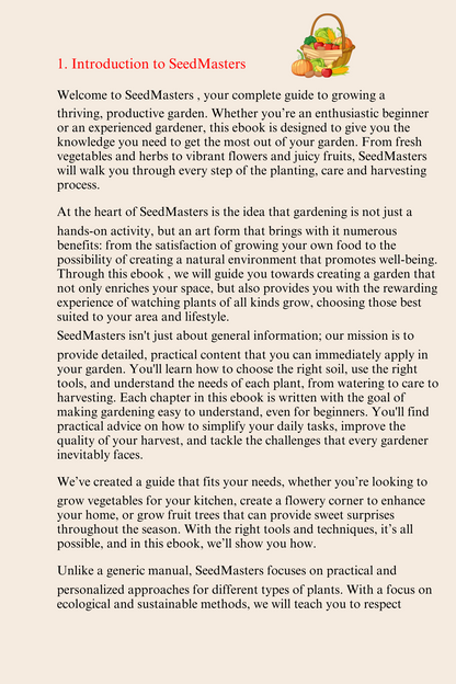 Seed Mastery: The Complete Beginner's Guide to Growing