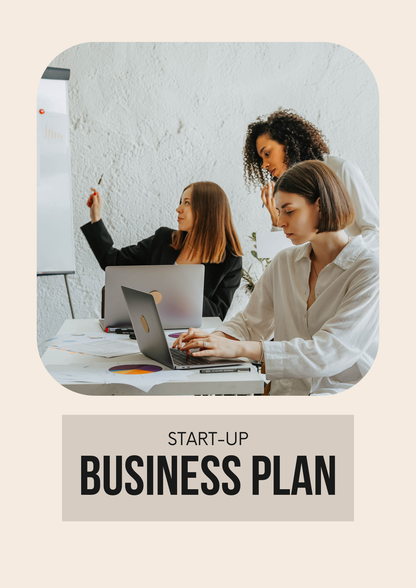 Canva Free Editable Business Plan Template  Customizable Strategy for Your Business Success