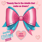 Messy Coquette Bows – Editable Canva Elements & PNG | Feminine Aesthetic Clipart