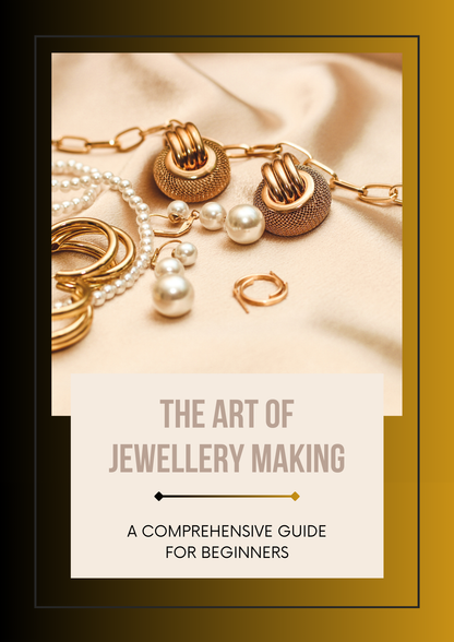 The Art of Making Jewellery E-Book Editable Canva Template Crafts