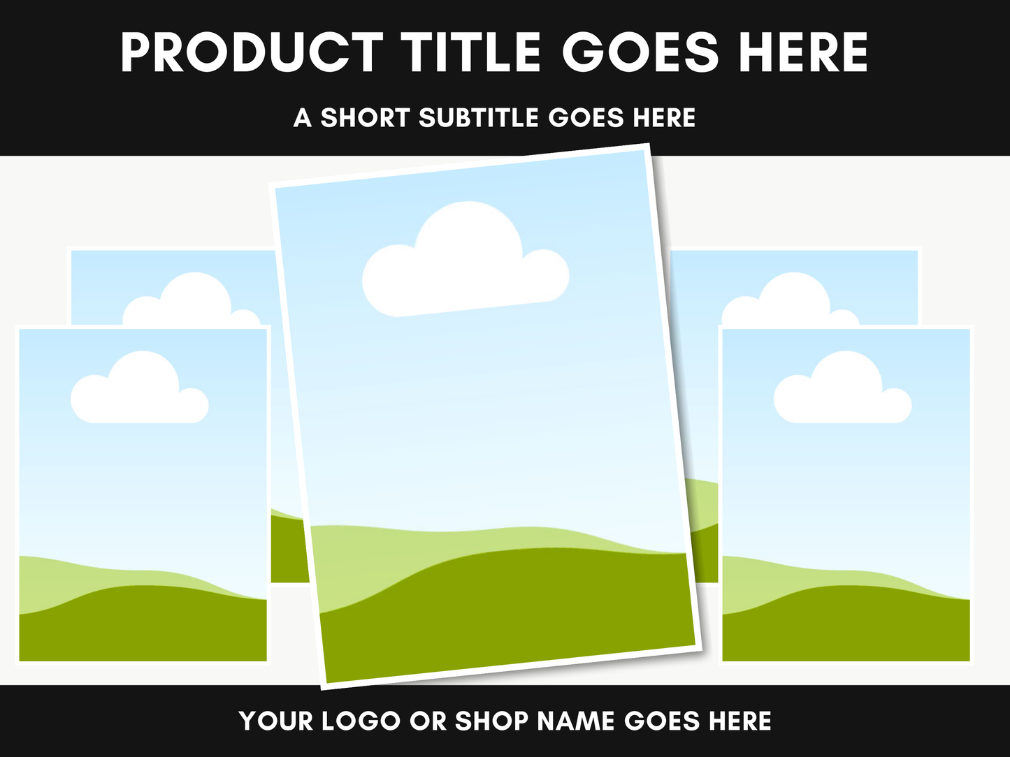 12 Simple Listing Mockups