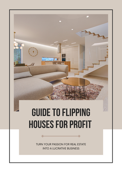 E-book Guide to Flipping Houses for Profit