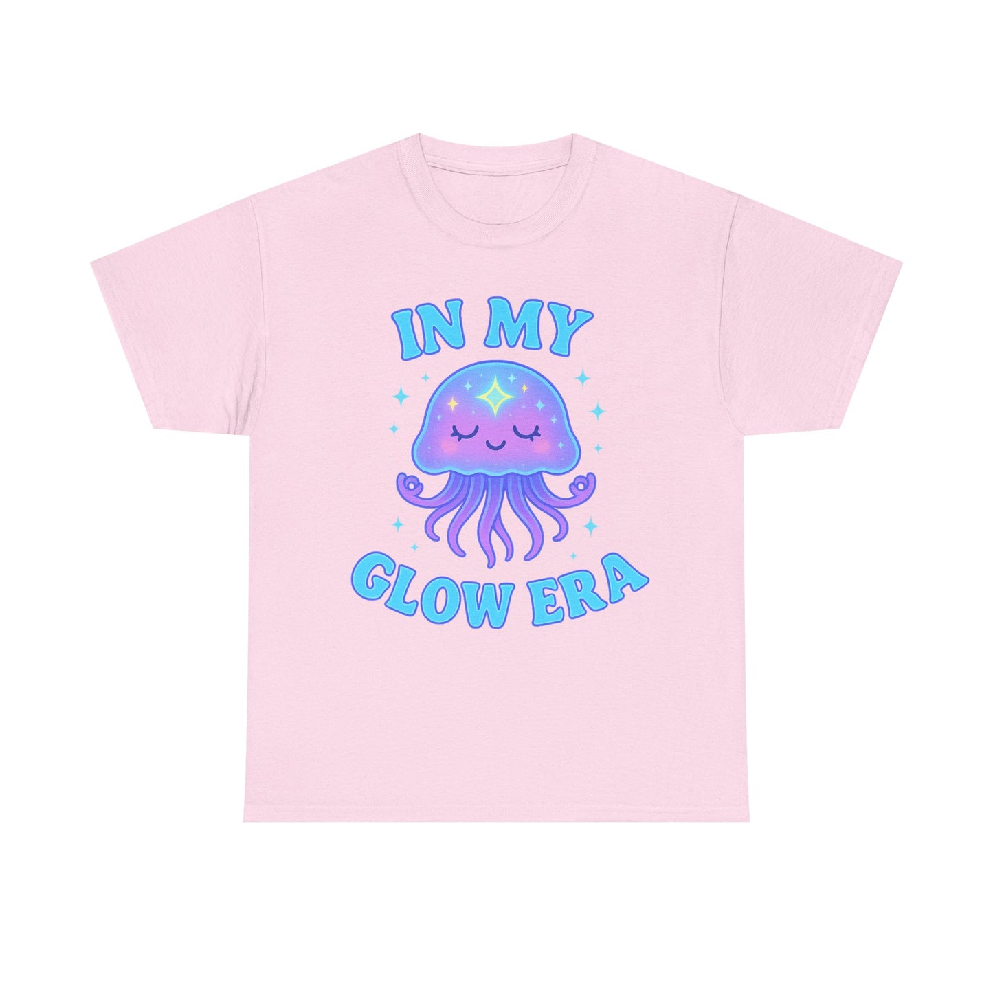 In My Glow Era Kawaii Jellyfish Spiritual Neon T-Shirt Design
