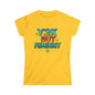 Y2K Glitch Cloth T-Shirt - Y2K BUT FEMINIST | Rainbow Tech Equality Tee | Digital Empowerment Graphic