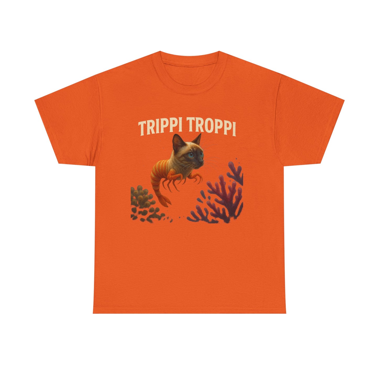 Trippi Troppi Cat Shrimp Meme Funny Italian Brainrot Style Design