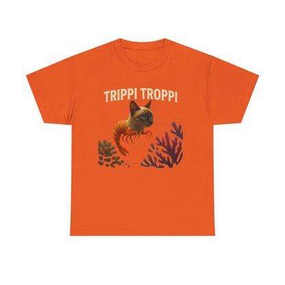 Trippi Troppi Cat Shrimp Meme Funny Italian Brainrot Style Design