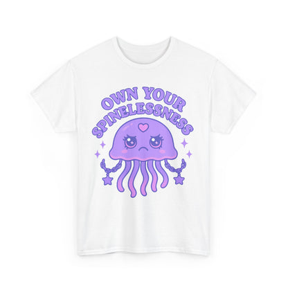 Own Your Spinelessness Fierce Kawaii Jellyfish Empowerment Shirt