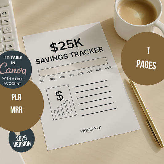 $25k Savings Tracker