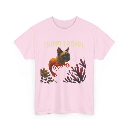 Trippi Troppi Cat Shrimp Meme Funny Italian Brainrot Style Design