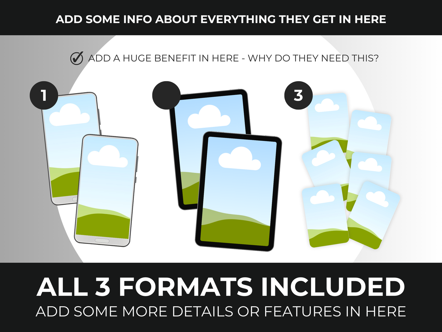 Etsy Creatives Mockups Bundles Editable Canva Templates for Listings