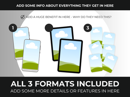 Etsy Creatives Mockups Bundles Editable Canva Templates for Listings