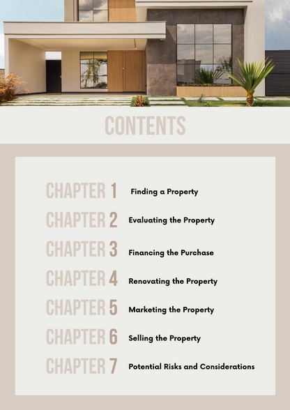 E-book Guide to Flipping Houses for Profit