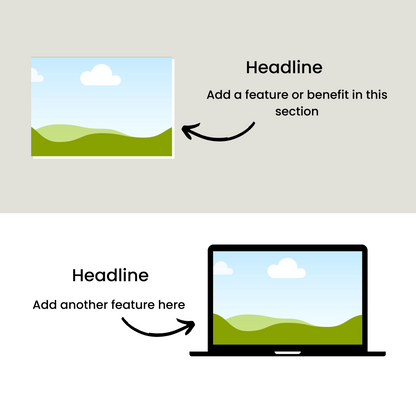 40 Digital Product Mockups Editable Canva Template for Designers