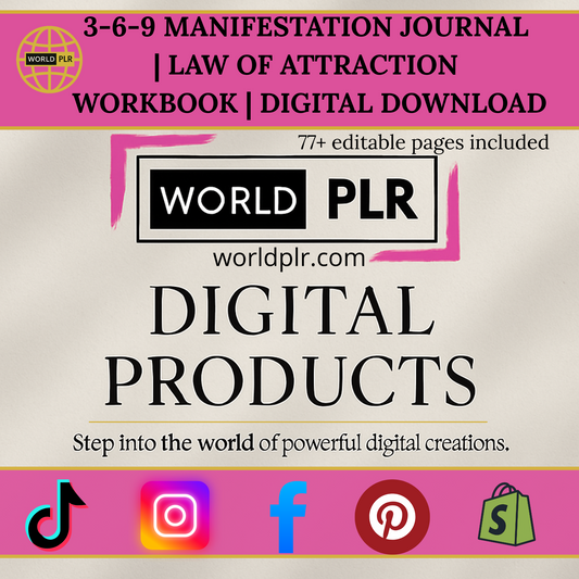 3-6-9 Manifestation Journal