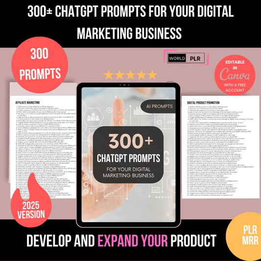 300+ ChatGPT Prompts For Your Digital Marketing Business