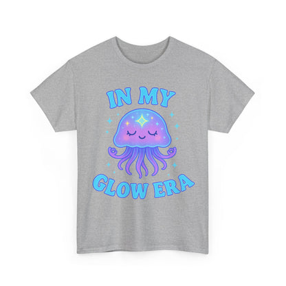 In My Glow Era Kawaii Jellyfish Spiritual Neon T-Shirt Design
