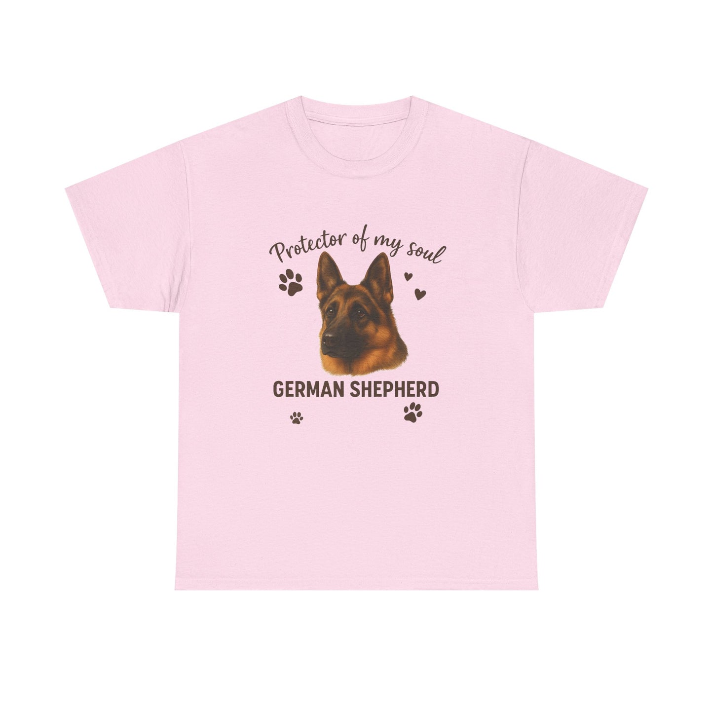 German Shepherd Lover Shirt Protector of My Soul Dog T-shirt for Men and Women