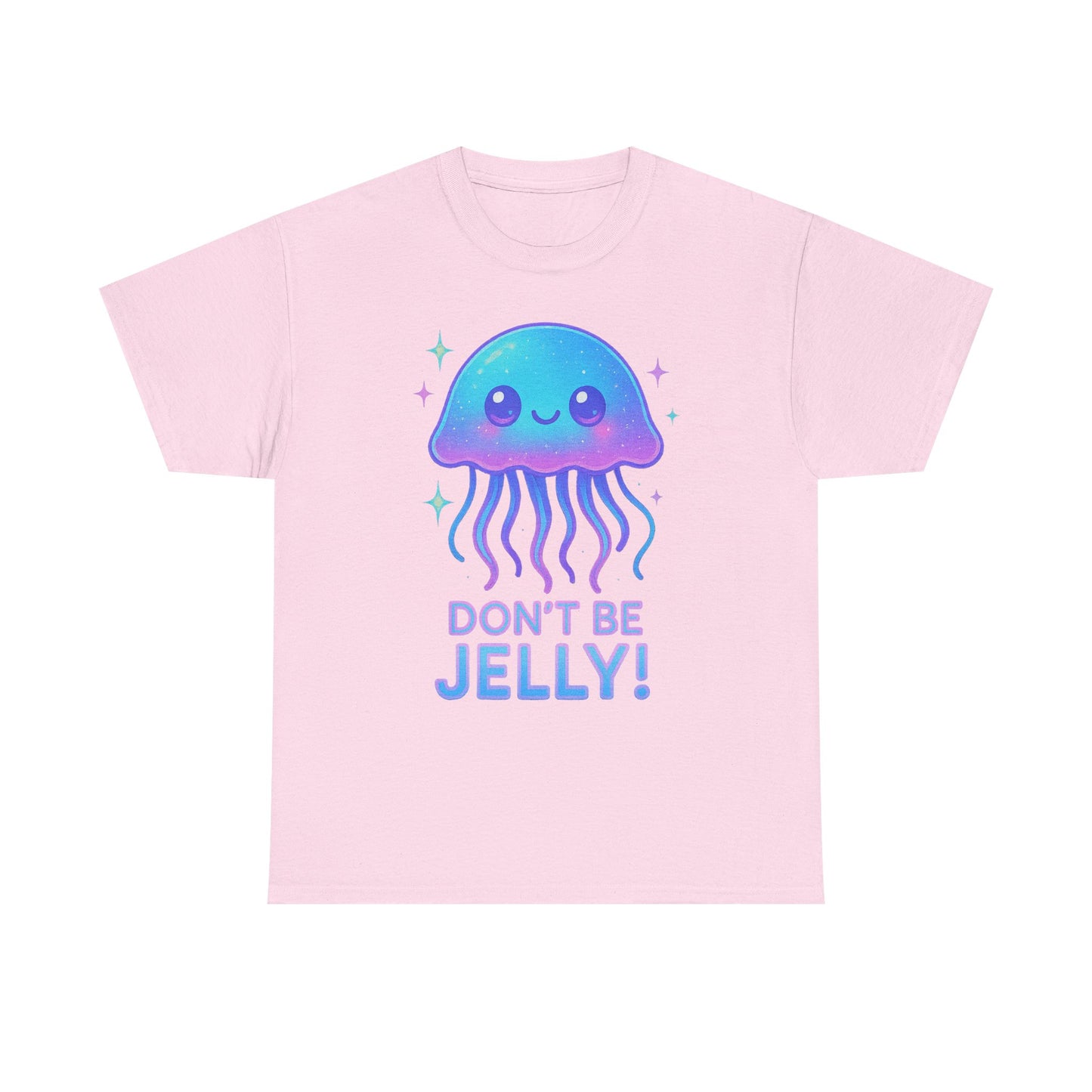 Don t Be Jelly Cute Neon Glow Jellyfish Kawaii T-Shirt Art