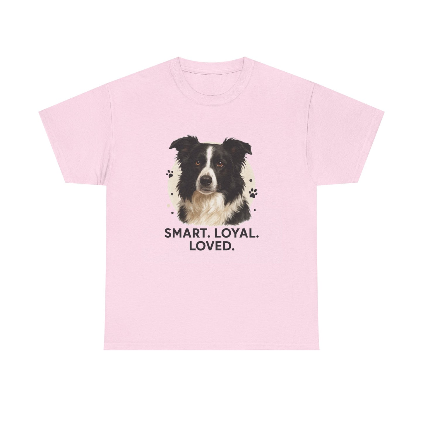 Border Collie Lover Shirt Smart Loyal Loved Dog Mom T-shirt