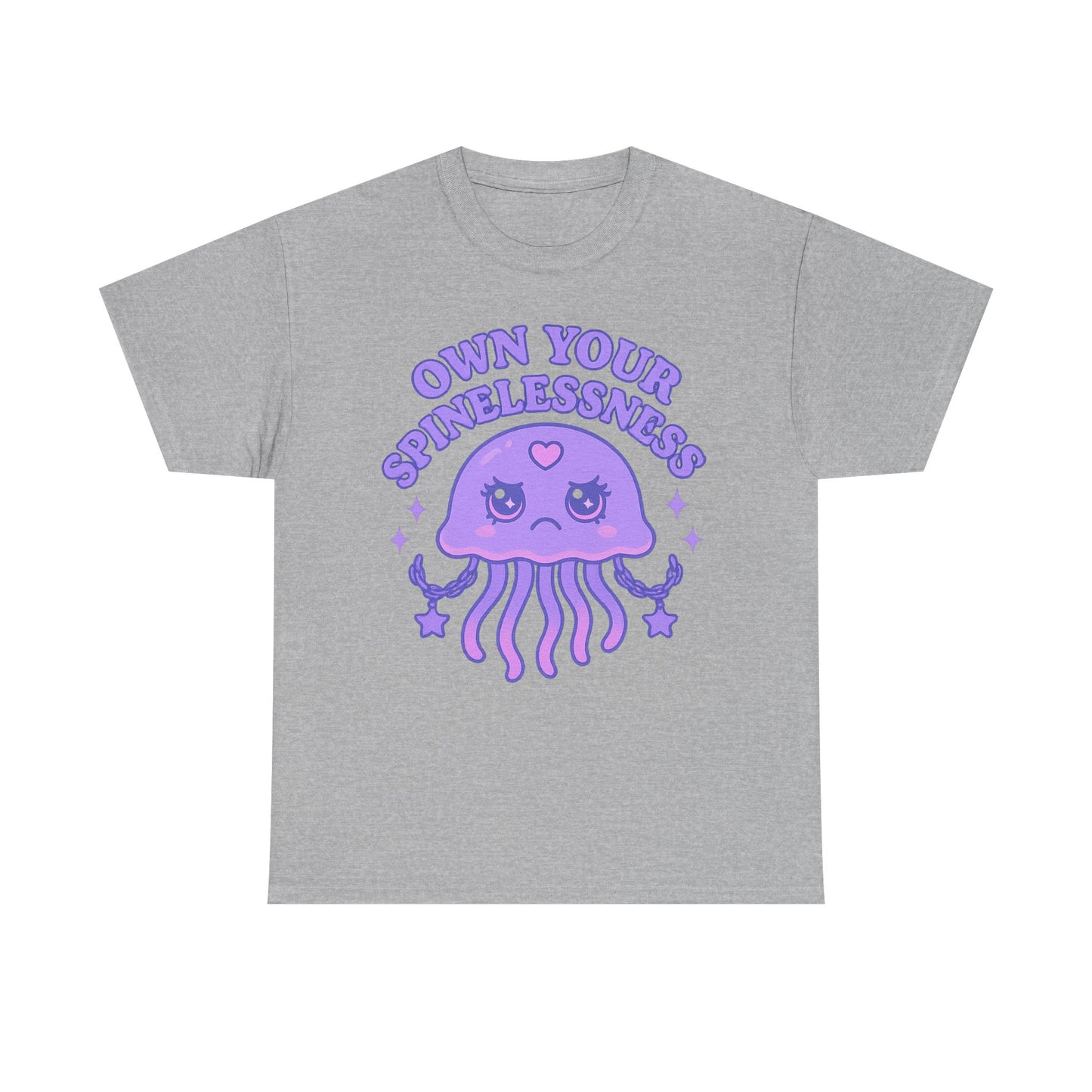 Own Your Spinelessness Fierce Kawaii Jellyfish Empowerment Shirt