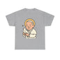Kawaii Pope Francis with Dove Tribute Illustration