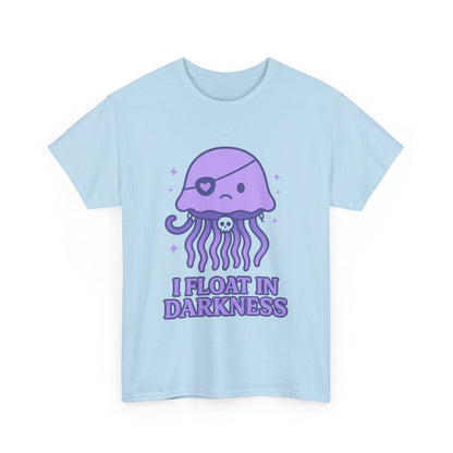 I Float in Darkness Pastel Goth Kawaii Jellyfish T-Shirt Art
