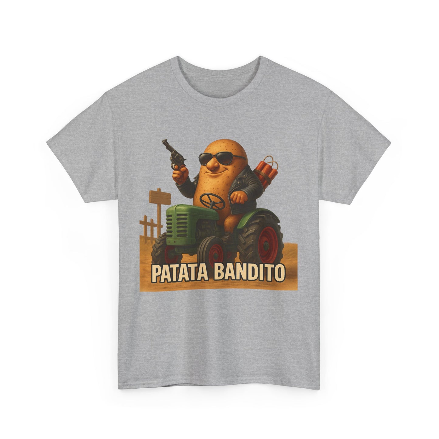 Potato Bandit Funny Potato Meme Gangster Farmer Design