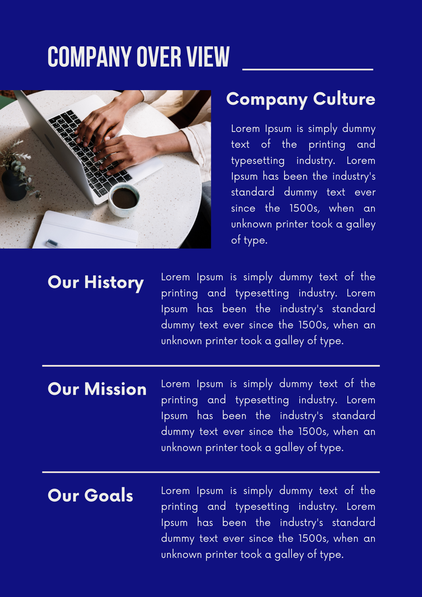 Employee Handbook Editable Canva Template for Business Use