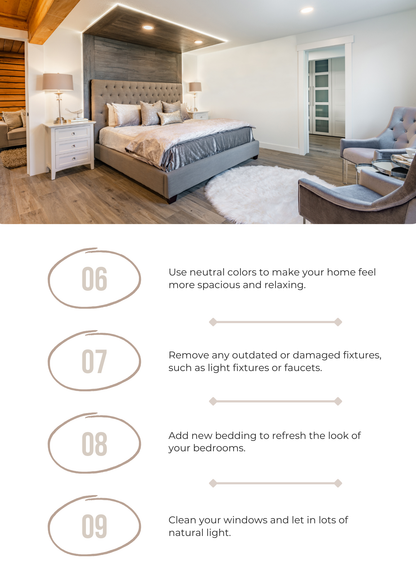 50 Tips For Staging your Home on a Budget