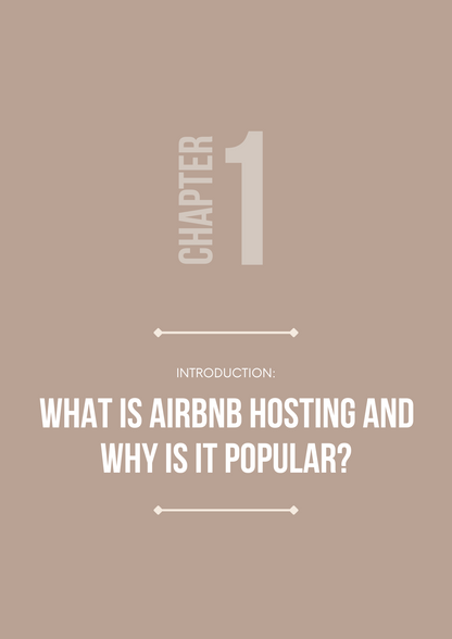 E-Book The Ultimate Airbnb Hosting Guide for Success