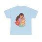 Super Mom Hug Modern Pastel Mothers Day Illustration Design