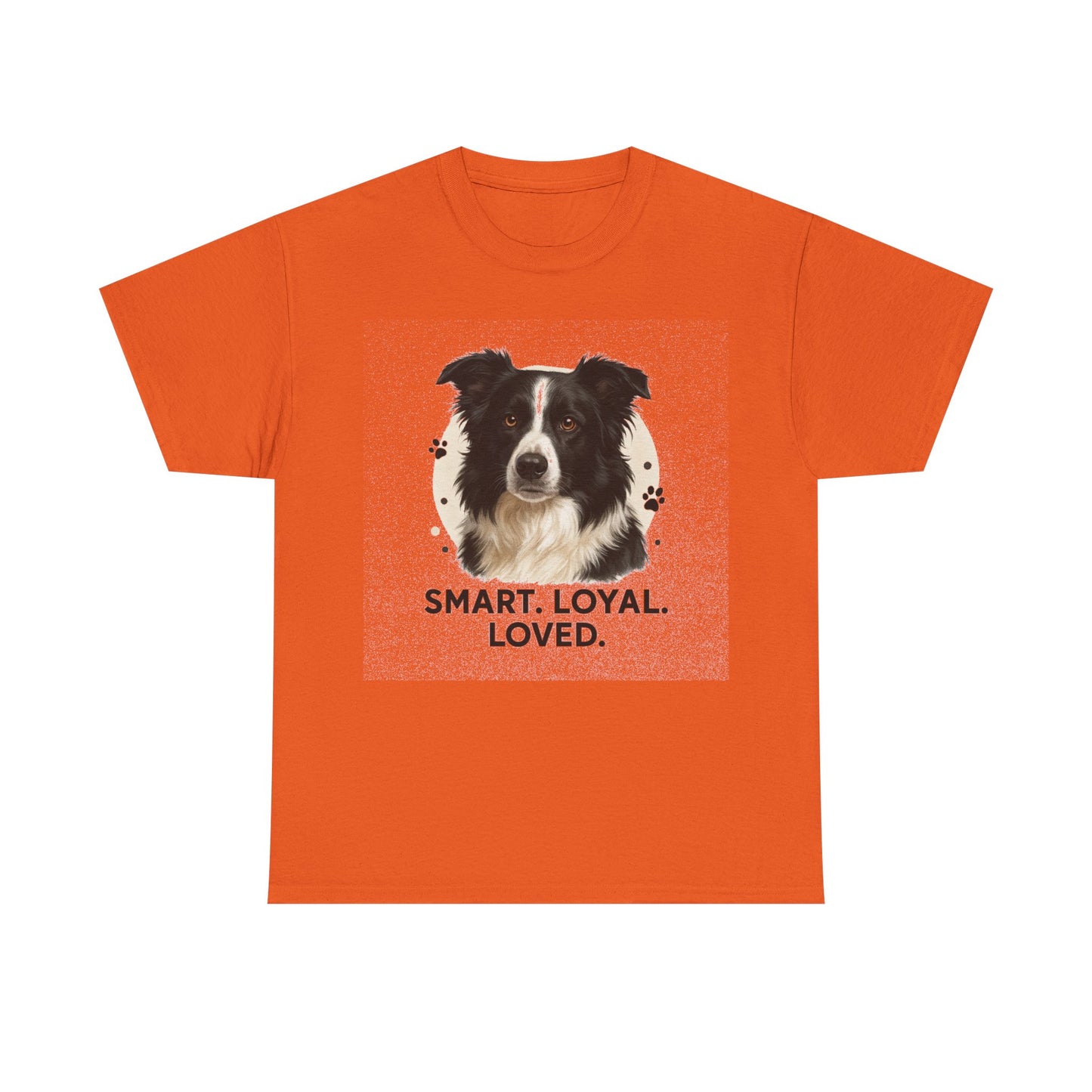 Border Collie Lover Shirt Smart Loyal Loved Dog Mom T-shirt