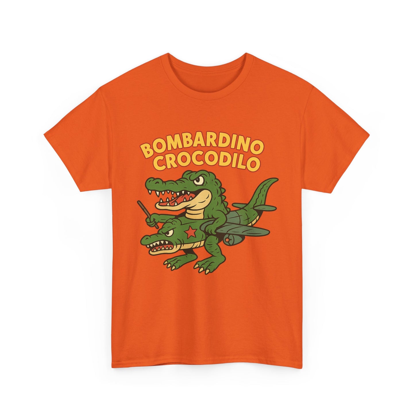 Bombardino Crocodilo Funny Italian Brainrot Meme T-Shirt Design
