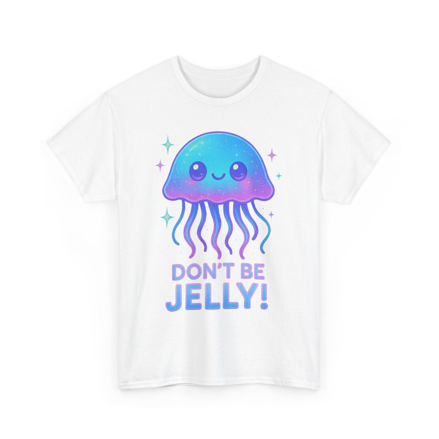 Don t Be Jelly Cute Neon Glow Jellyfish Kawaii T-Shirt Art