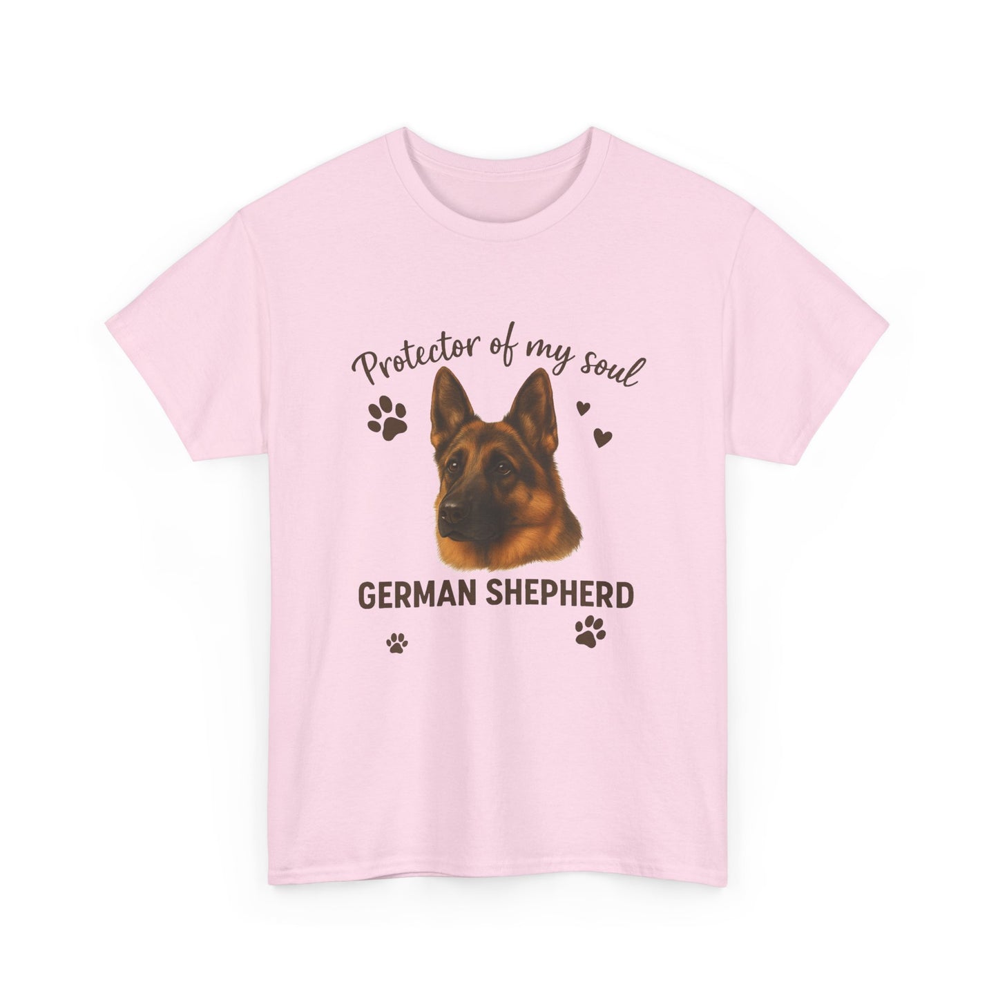 German Shepherd Lover Shirt Protector of My Soul Dog T-shirt for Men and Women