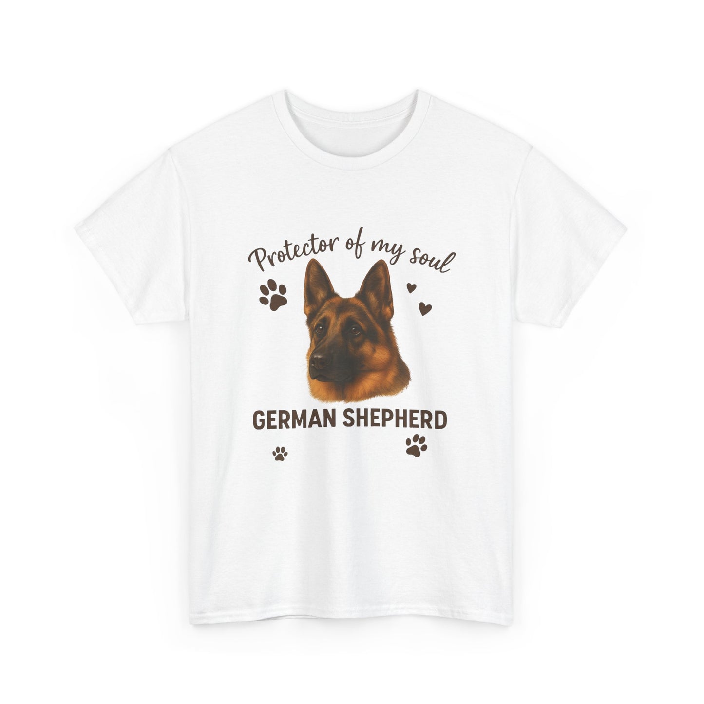 German Shepherd Lover Shirt Protector of My Soul Dog T-shirt for Men and Women