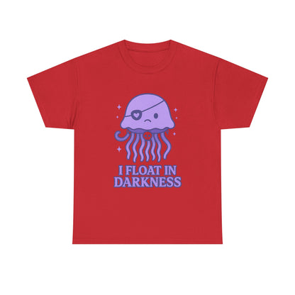 I Float in Darkness Pastel Goth Kawaii Jellyfish T-Shirt Art